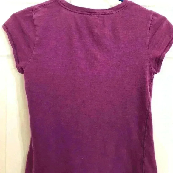Request Purple Fitted Rainbow T-Shirt  Size Small - Picture 10 of 12